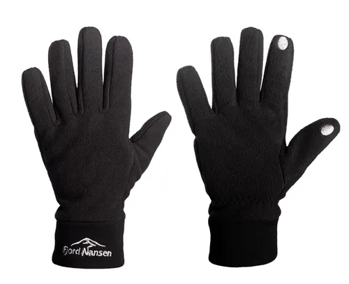[171151] Fjord Nansen Winter-Handschuhe – warme, winddichte Touchscreen-Handschuhe, Schwarz