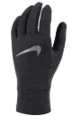 Nike Herren Fleece Running Handschuhe – warme, rutschfeste Sporthandschuhe Schwarz/Silver