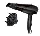 Föhn, Haartrockner D3198 Ionen 2200W mit Diffusor & Stylingdüse, leicht & leistungsstark – Remington