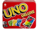 UNO Kartenspiel I Deluxversion mit Metalldose und Punkteblock, der Klassiker