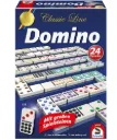 Domino Classic Line mit grossen Holzsteinen, 55 Teile, bunt - Schmidt Spiele