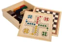 Spielesammlung 7 Klassiker aus Holz – Gesellschaftsspiele für Kinder & Familie ab 6 Jahren