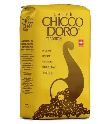 [171251] Chicco D'oro - Kaffeebohnen Tradition 1 kg Röstkaffee in Bohnen