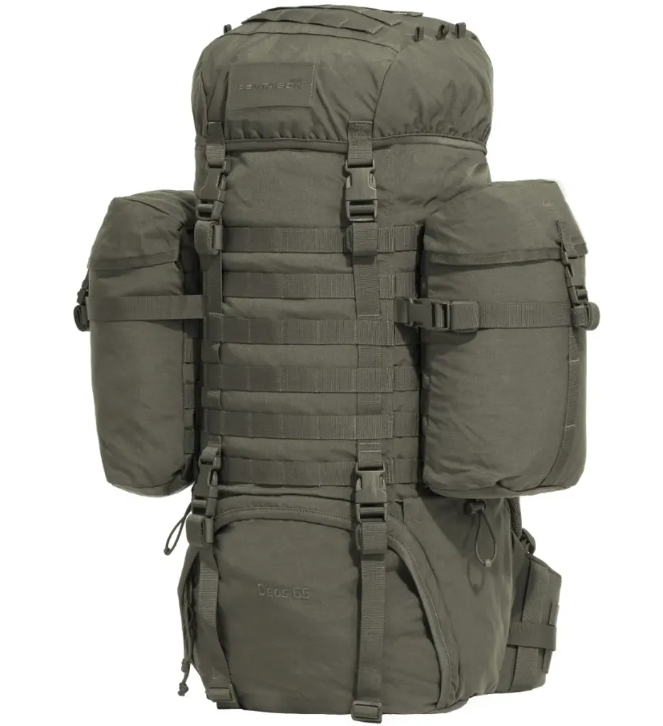 Pentagon Deos Trekking- & Tactical-Rucksack 65L Cordura 500D mit Regenschutz