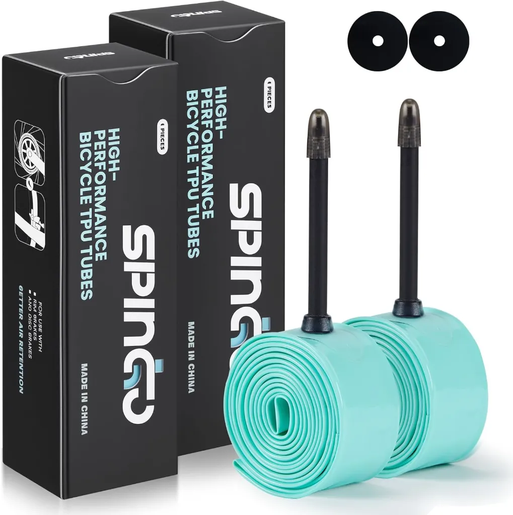 [171285] SPINGO TPU Rennradschlauch 700C 23–32C 2er Set Ultraleicht mit Presta Ventil