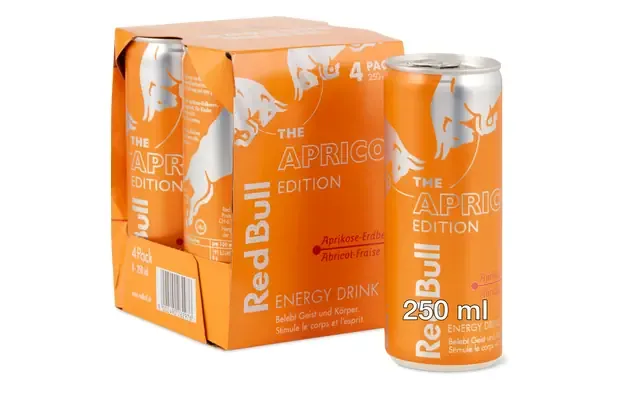 Red Bull Energy Drink Summer Edition Apricot-Strawberry 4 x 250 ml