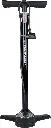 Dunlop Fahrradpumpe mit Doppelventil und Manometer – Standluftpumpe bis 12 Bar