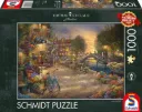 Schmidt Spiele Thomas Kinkade Amsterdam Puzzle – 1000 Teile
