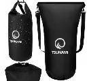 TSUNAMI wasserdichte Kajaktasche 30L schwarz – robust, leicht & ideal für Outdoor