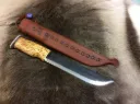 Handgemachtes Jagdmesser aus Finnland, Klinge 21 cm Bearknife von Kauko Raatiniemi