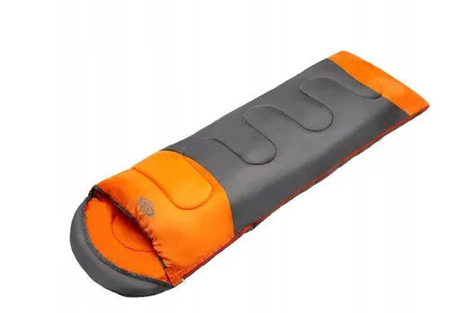Schlafsack NILS CAMP NC2008, warm, Polyester, Kapuze, bis -2°C, 2-Jahreszeiten, Camping
