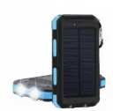 Survival-Solar-Powerbank 20.000 mAh mit Feuerstarter & LED – Outdoor, Smartphones, GPS
