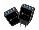 Ultra schnelles USB-Ladegerät Quick Charge 3.0 mit 4 Anschlüssen – Für Smartphones & Tablets