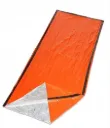 Notfall-Schlafsack, leicht, aluminisiert, orange – für Outdoor & Survival 90 x 200 cm
