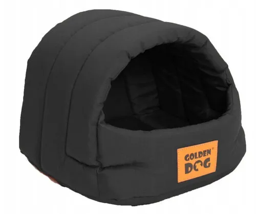 [170146] Hunde- & Katzenbett Golden Dog, Polyester, Schaumstofffüllung, bequem & langlebig