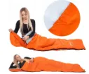 Leichter Tourenschlafsack mit Polyesterfüllung, Hollow-Fiber-Isolierung, Komfort 13 °C, 950 g