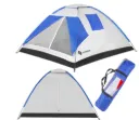 4-Personen Campingzelt Springos® – wasserdicht, UV-Schutz, Moskitonetze, Fiberglasgestänge