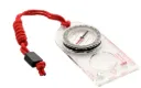 Kartenkompass M-Tac mit Lupe, Lineal und phosphoreszierender Magnetnadel, Kunststoff, transparent