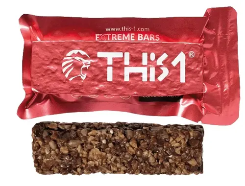 [170244] Energieriegel mit Guarana und Rhodiola, 40 g, Geschmack Schokolade-Haselnuss